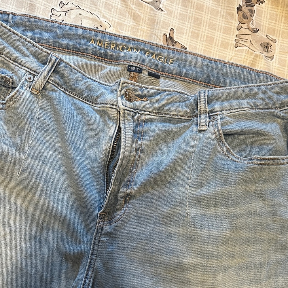 AE Low rise baggy wide leg sz16